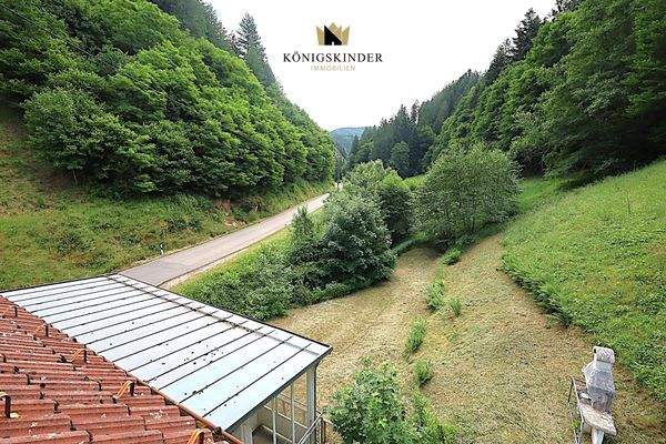 ...hat man einen freien Blick ins Tal