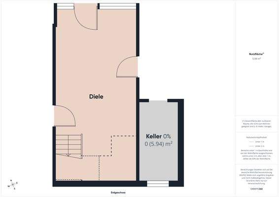 Grundriss Keller