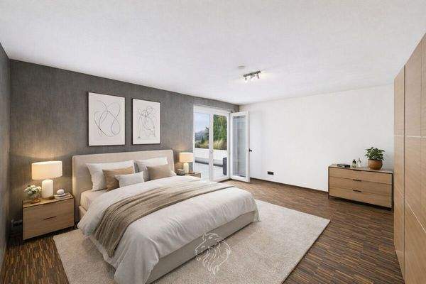 Einrichtungsbeispiel Schlafzimmer