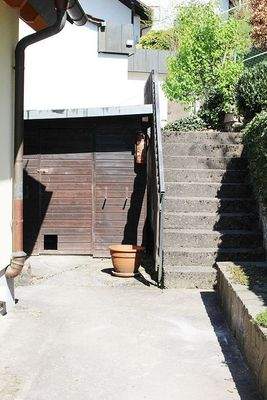 Freisitz am Eingang - alleinige Nutzung!