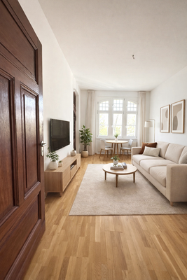 Wohnzimmer (KI-generiert)