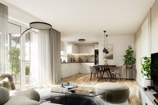 Beispielansicht einer Wohnung im Abendroth