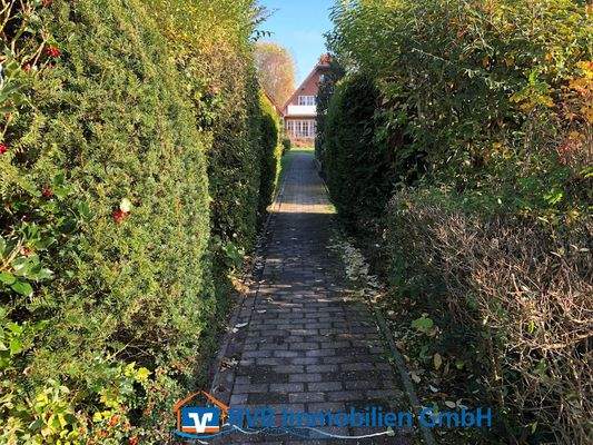 Zugang zum Eingangsbereich