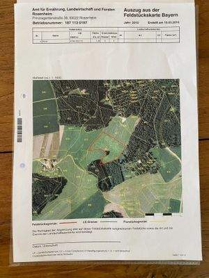 Flur Nr 558 / Gemarkung Kirchensur