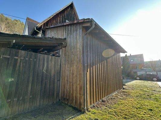 Anbau Schuppen