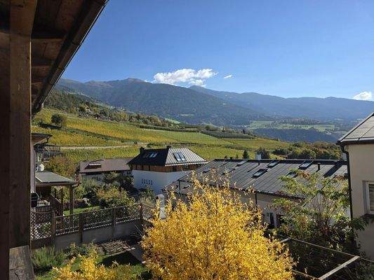 Aussicht vom Balkon 1. Stock
