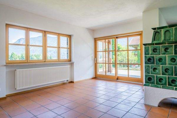 Essbereich mit Terrassenzugang