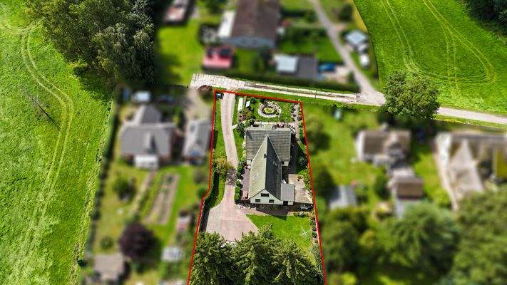 Luftbild Hausansicht