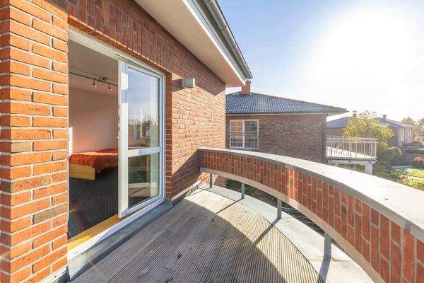 Großzügiger Balkon