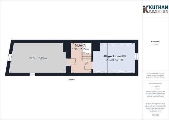 Grundriss Kellergeschoss