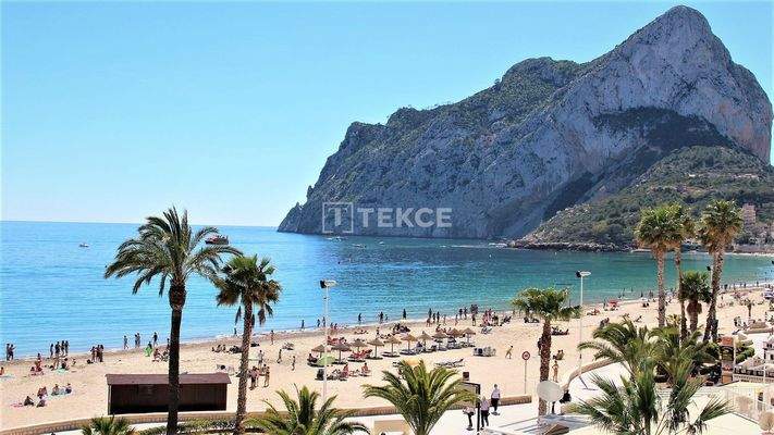 Beachfront and Sea View Aparments in Calpe Alicante