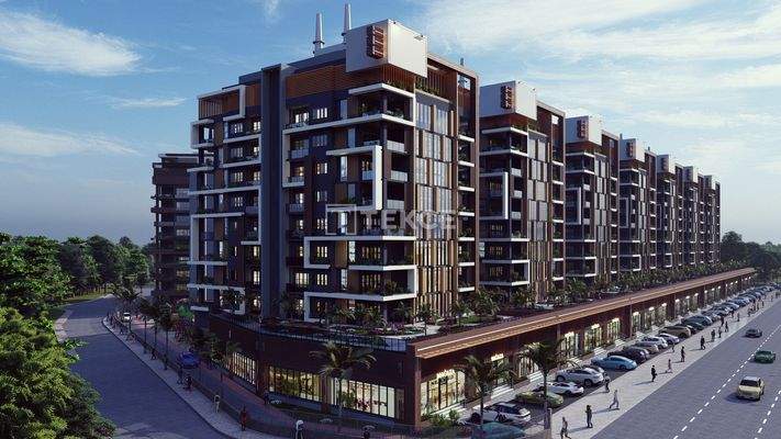Flats in a Complex with Rich On-Site Facilities in Mersin