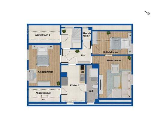 Grundriss Dachgeschoss