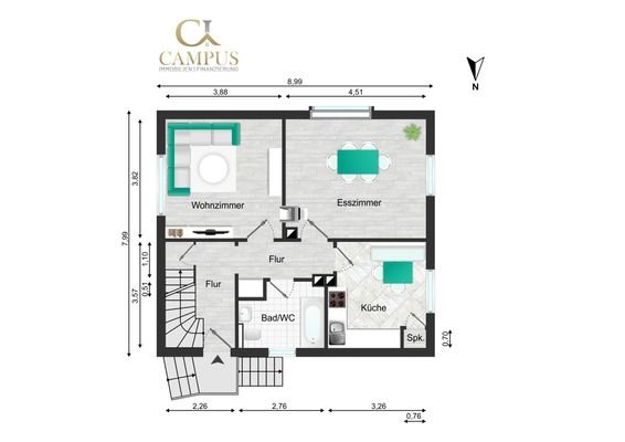 Grundriss EG 