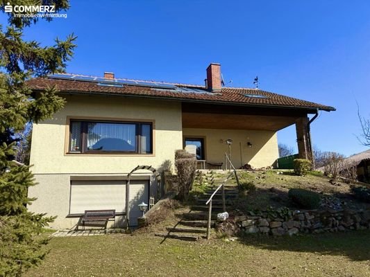 Haus Gartenansicht