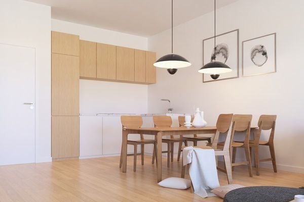 Küche - 3D Rendering