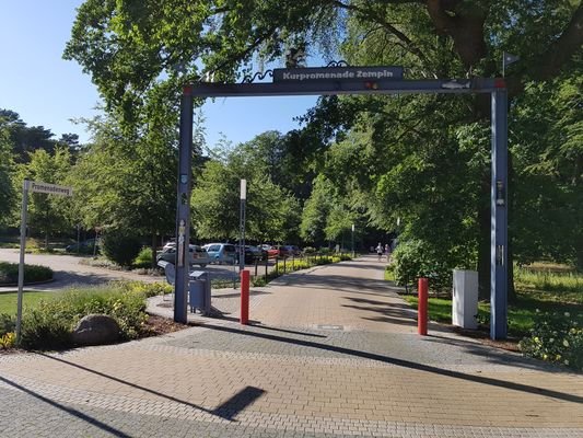 Weg zum Ostseestrand