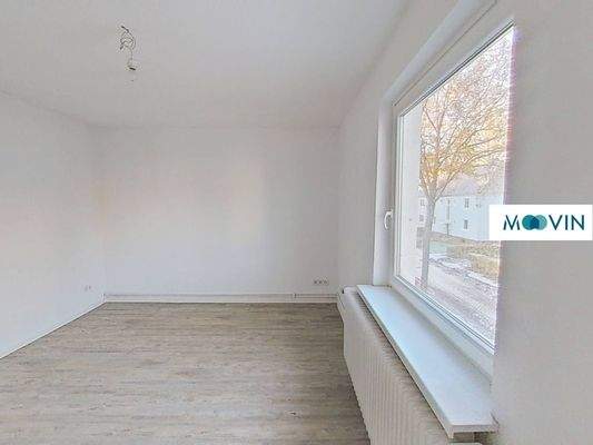 Ansicht I: Wohn- und Esszimmer