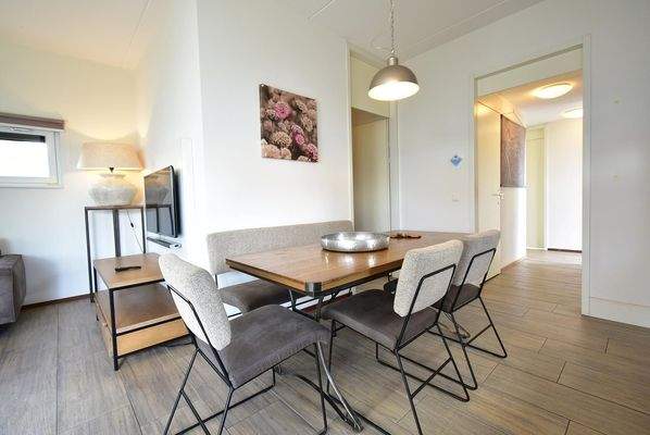 Haus Ouddorp Wohnzimmer Garten Zugang Wintergarten