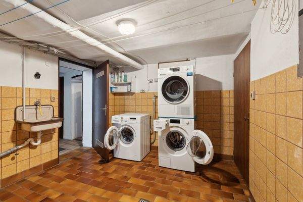 Kellerbereich Vorderhaus: Waschmaschinenraum