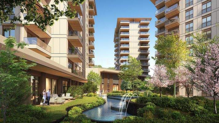 Properties in a Residential Project in İstanbul Şişli