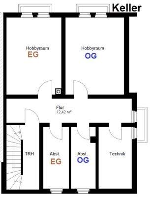 Grundriss Keller