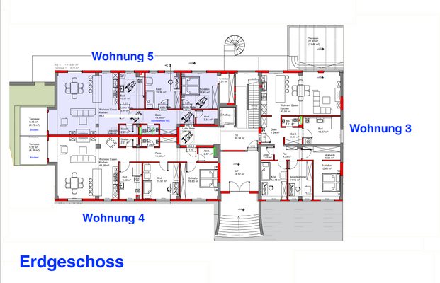 Wohnung Nr. 5 im Erdgeschoß in 55566 Bad Sobernheim Eckweilerstraße 12