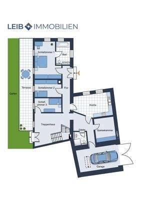 Grundriss Erdgeschoss