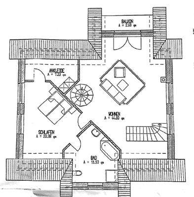 Grundriss Obergeschoss