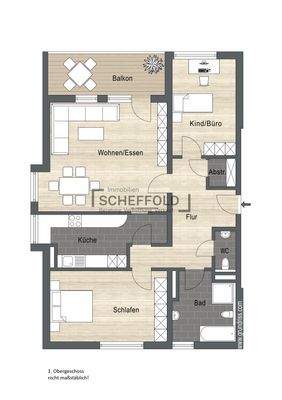 Grundriss 1. Obergeschoss