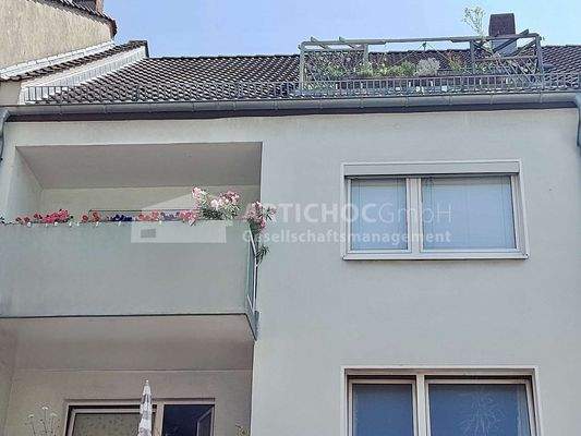 Wohnung-Außenansicht