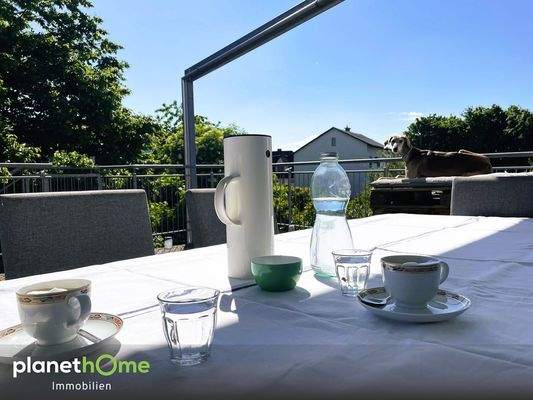 Blick von Dachterrasse