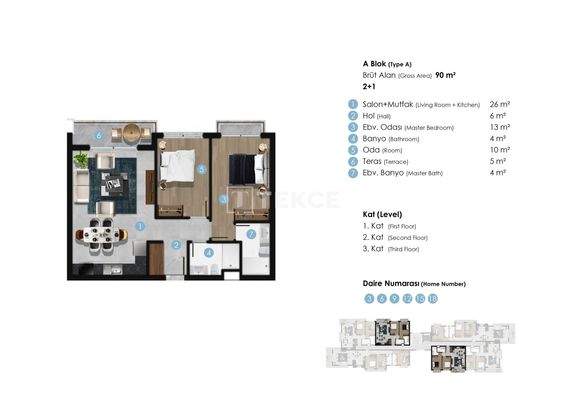 Sea View Apartments in the City Center of Girne Cyprus