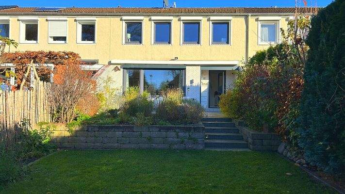 hintere Häuserfront