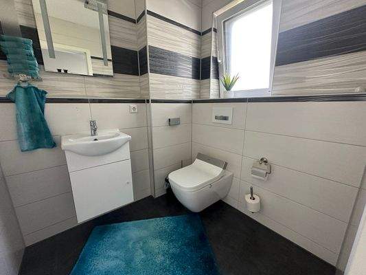 Gäste-WC im Erdgeschoss