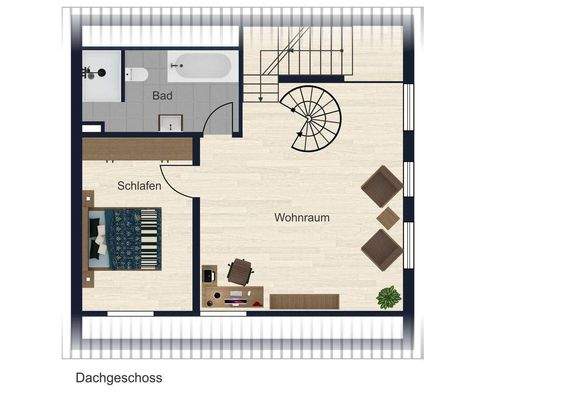 Grundriss Dachgeschoß