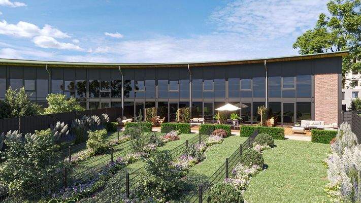 Rendering Gartenansicht