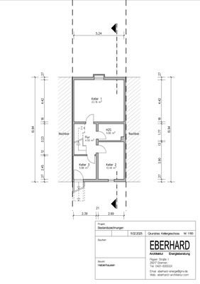 Grundriss Souterrain