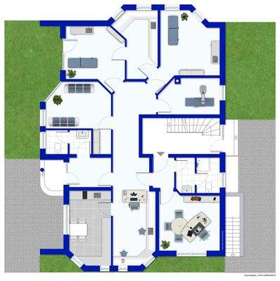 Grundriss Erdgeschoss