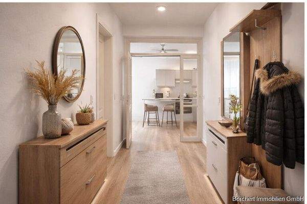 Flur - KI Visualisierung