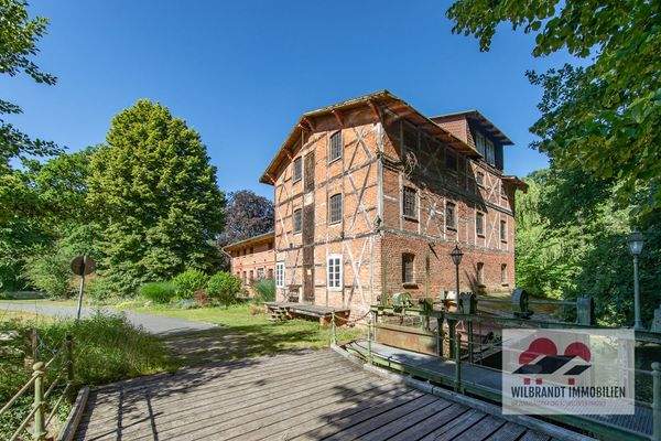 Historische Wassermühle