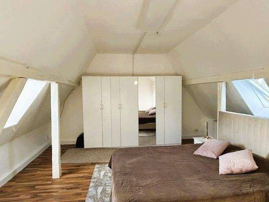 Schlafzimmer im Dachgeschoss
