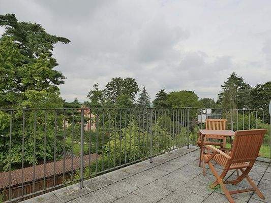 Ausblick vom Dachbalkon