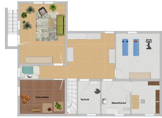 Grundriss Untergeschoss