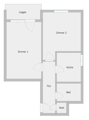 gezeichneter Grundriss