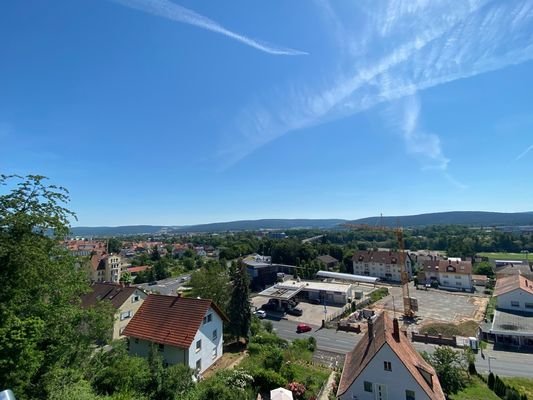 Ausblick aus dem Balkon