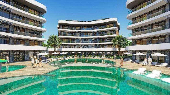 Modern Real Estate in a Luxury Complex in Oba Alanya