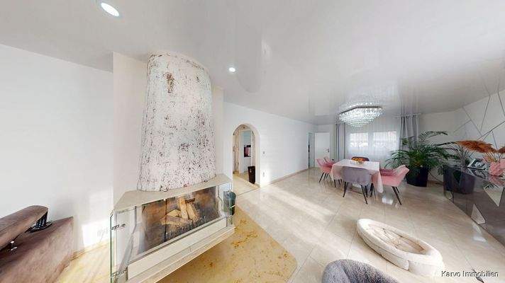 Kamin für wohlige Wärme