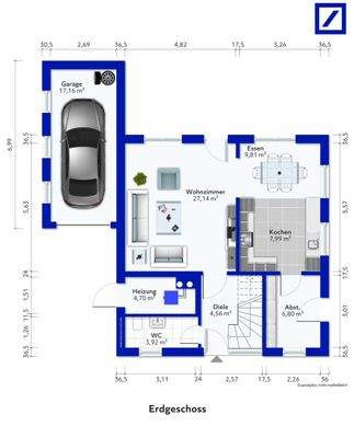 Grundriss Erdgeschoss