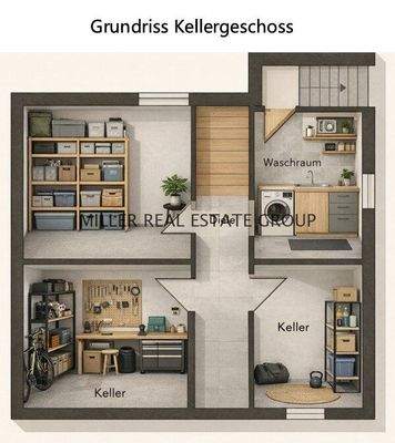 Grundriss Kellergeschoss 